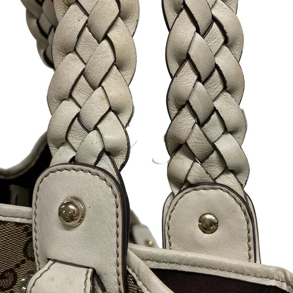 GUCCI GG Pattern Horse Bit Jacquard Leather Shoulder Bag bran553-100425 - Picture 10 of 16